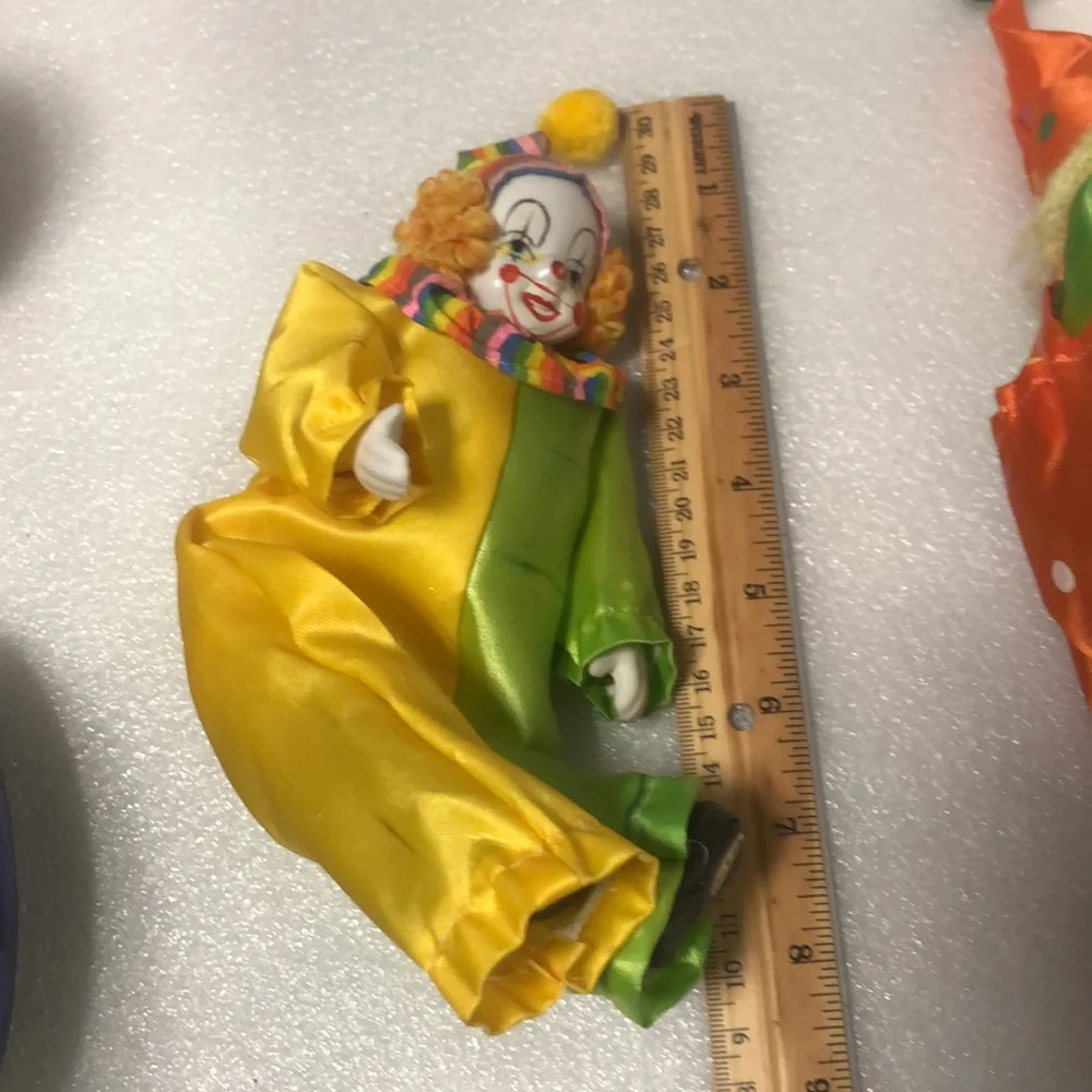 Vintage clown decor-3 pcs